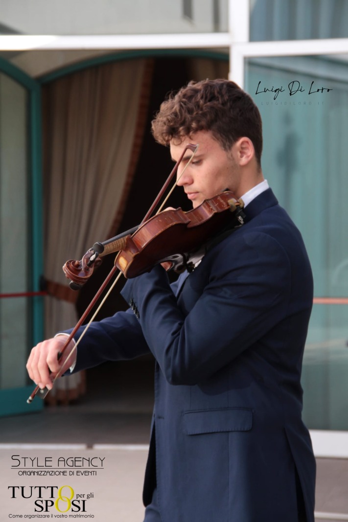 Foto di Paolo Battaglia violinista